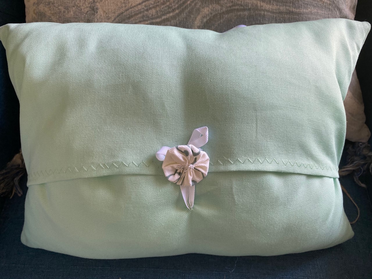 Fleece 13″ Pillow Project WITH FLEECE RIBBON AND PLASTIC NEEDLE - Choose From Many Fabric Options, includes Pillow Insert