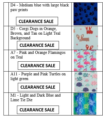 Clearance Sale Fleece Pillow Kits