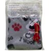 I-Woof-YOU-Pillow-Case Kit with Ribbon And Plastic Needle-Pillow Form Insert NOT INCLUDED